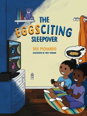 cover image of The EGGSciting Sleepover